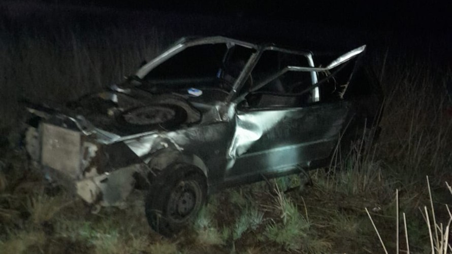 Un conductor fue derivado al hospital tras un vuelco en Ruta Nacional 226