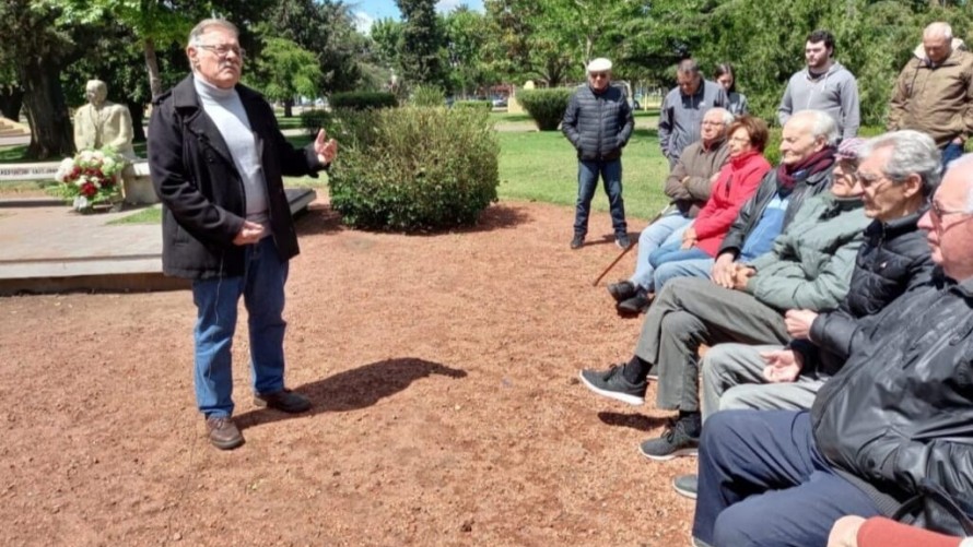 Homenajean a Raúl Alfonsín al cumplirse 40 años de democracia