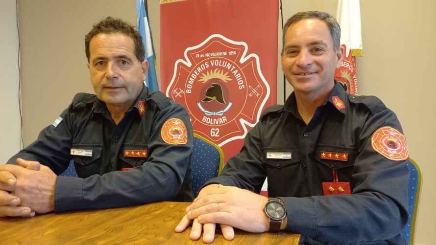 Octubre intenso y con muchas salidas para bomberos voluntarios