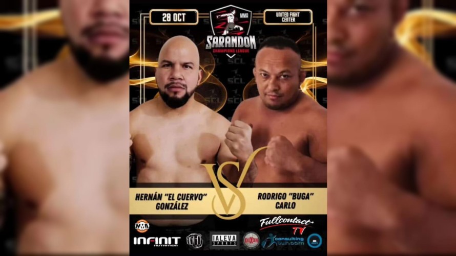 El “Cuervo” González irá por el cinturón sudamericano de MMA