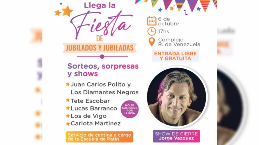 La Municipalidad celebra el Día del Jubilado