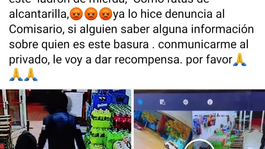 Robaron en Supermercado Boer y sus dueños se descargaron en las redes: "Ratas de alcantarilla"