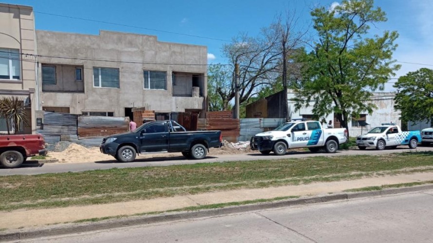 Los servicios de emergencias asistieron a un hombre que se descompensó en una obra