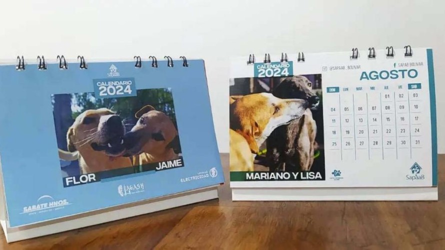 Continúan a la venta los calendarios 2024