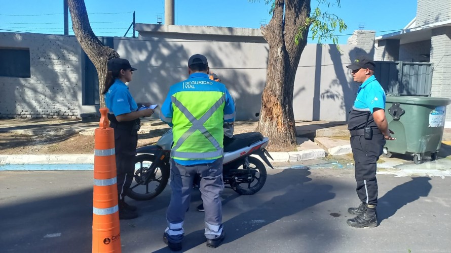 Seguridad vial: operativos de control y concientización en la ciudad