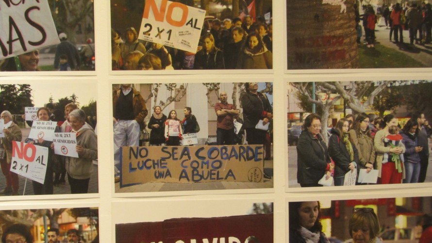 A proteger la Memoria: se inauguró una muestra de fotos y se realizó un conversatorio