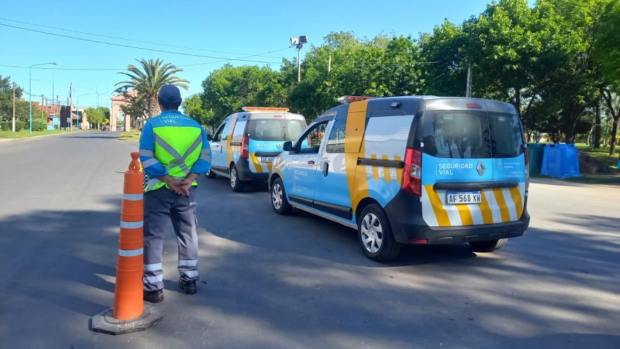 Seguridad vial: operativos de control y concientización en la ciudad