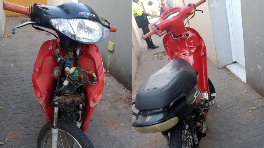 Automovilista embistió a un hombre en moto y se dio a la fuga
