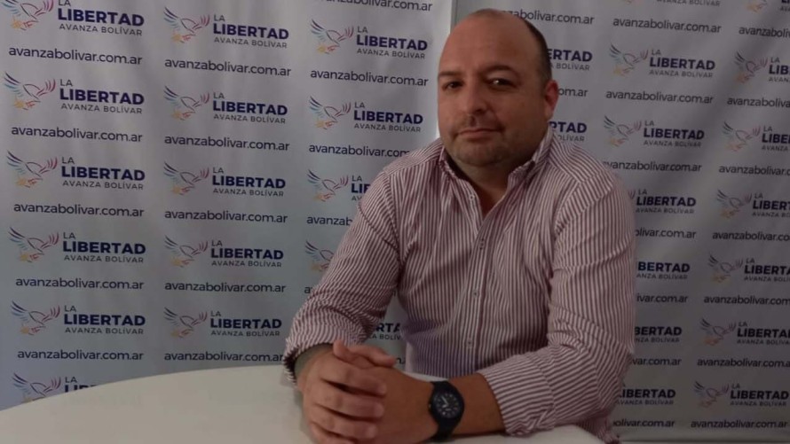 “Les pido a los bolivarenses que acompañen a Javier Milei y a la Argentina, que acompañen algo distinto”