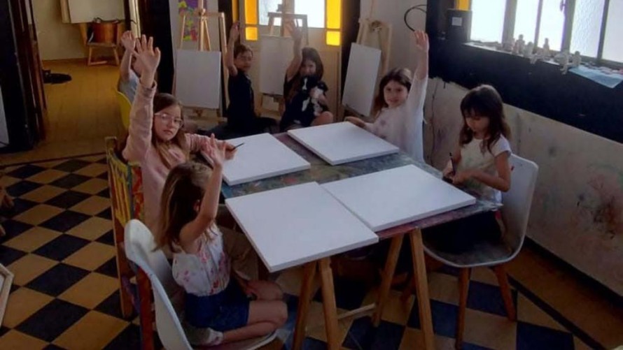 Se realiza hoy la muestra anual de los niños y niñas que asisten a los talleres de Paula Da