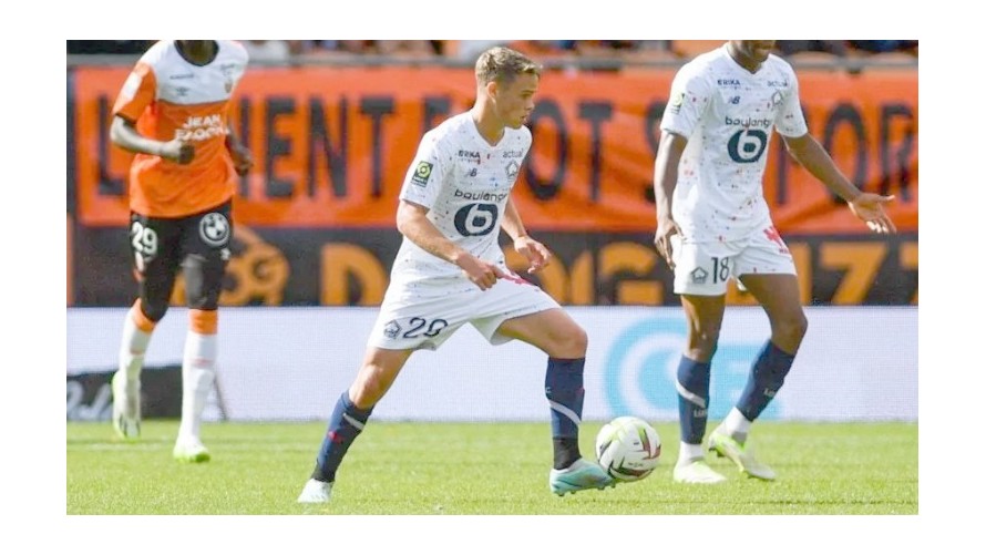 “Nacho” Miramón fue bajado a la Reserva del Lille