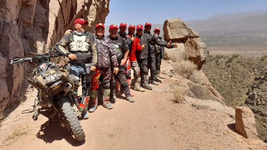 Otra travesía de Marcelo Reyes y equipo, esta vez por las cuestas de Tucumán y Catamarca