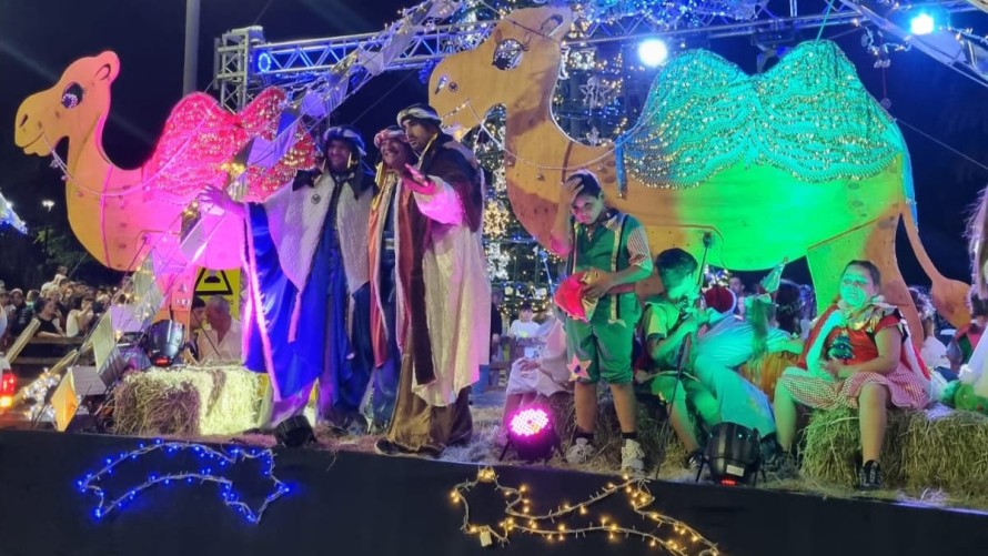 Emoción y alegría con la llegada a Bolívar de los Reyes Magos