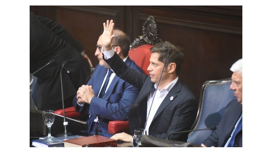¿Qué planteo hacia Milei hará Kicillof el viernes ante la Asamblea Legislativa?