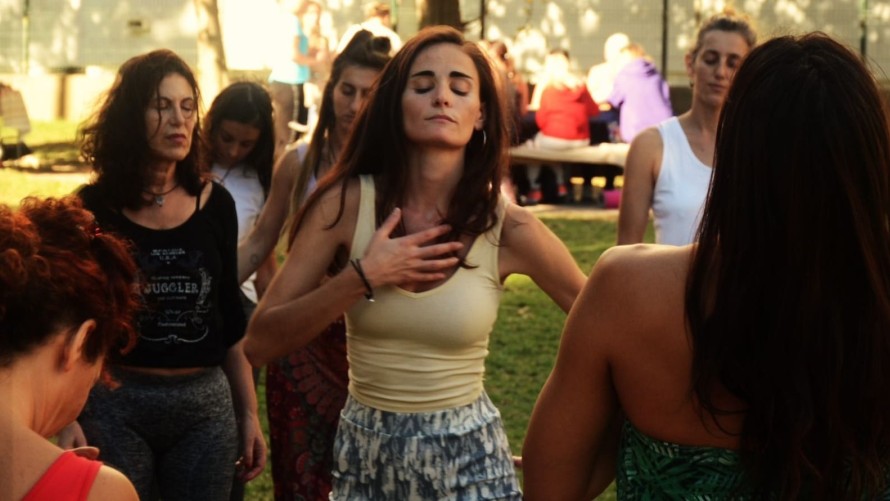 Se realiza en el parque el Festival Holístico Arcoíris