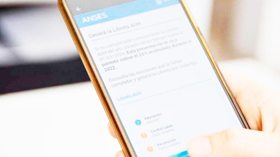Libreta AUH: Hasta el 31 de marzo puede presentarse online