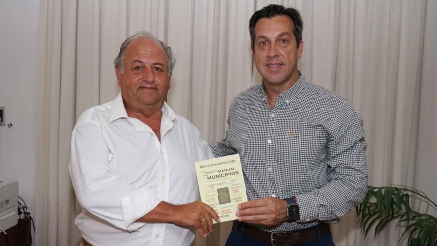 Milán Pasucci se reunió con el intendente de Necochea