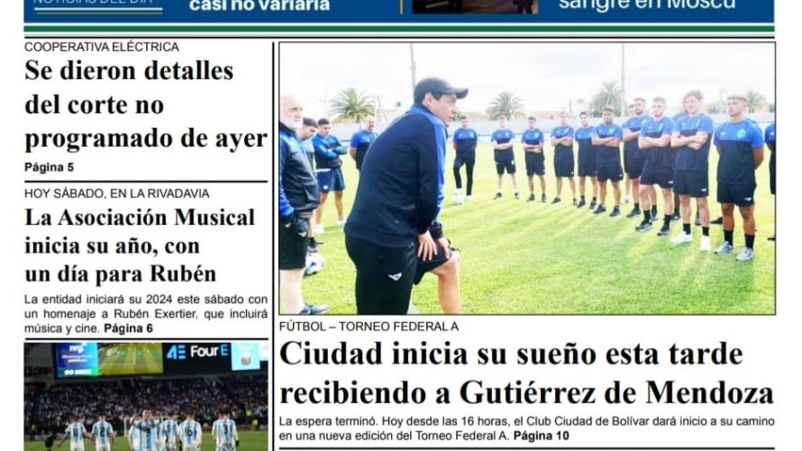 Descargá la edición del 23 de marzo