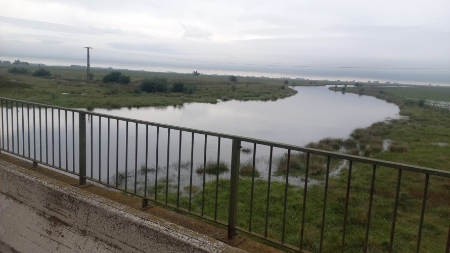 El acceso a Paula registra encharcamiento y hay riesgos de cortes si la lluvia persiste