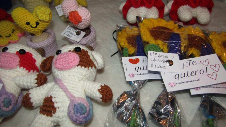 Crochet en Luna bajó a tierra festivalera para participar del Me encanta