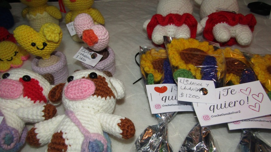 Crochet en Luna bajó a tierra festivalera para participar del Me encanta
