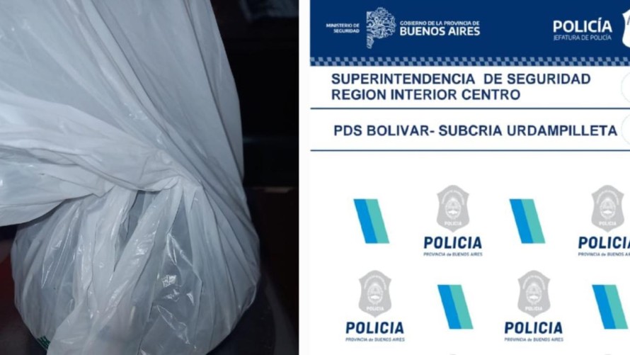 Urdampilleta: policías realizaban controles y le encontraron drogas a un menor