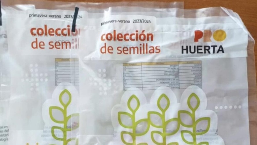 El INTA comenzó con la entrega de los kits de semillas temporada otoño/invierno