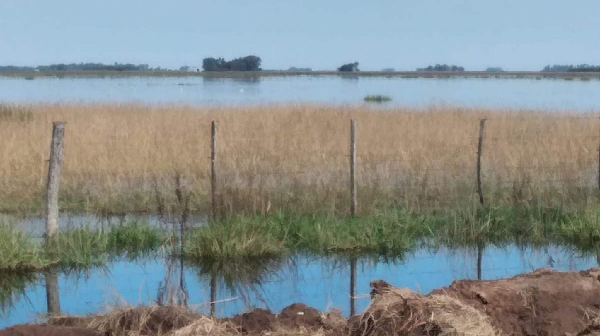 Pisano fue a Paula y puso en marcha reparaciones del camino de acceso