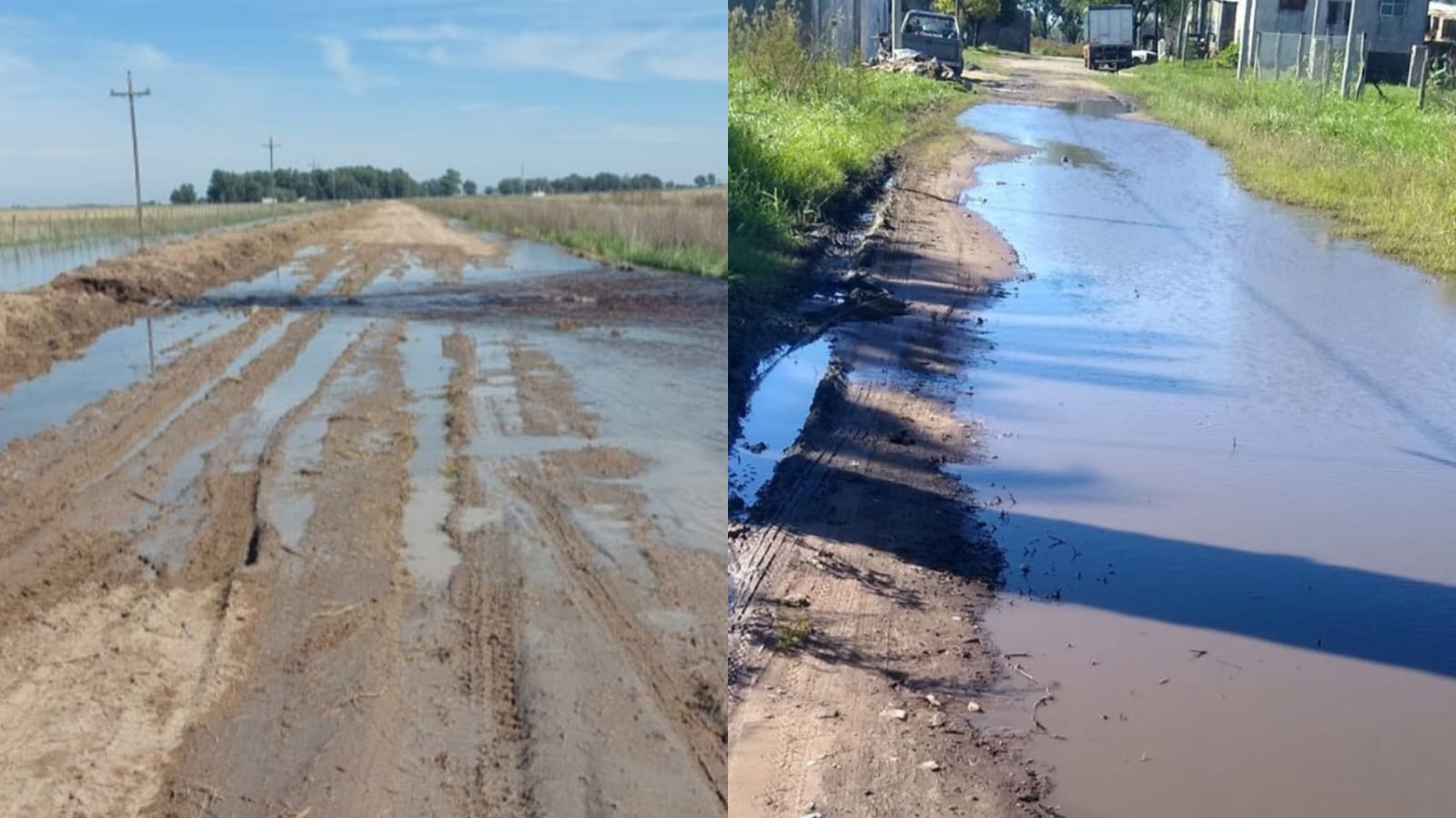 “Tienen que comprar una máquina para limpiar los tubos, las bocas de tormenta se tapan por falta de mantenimiento”