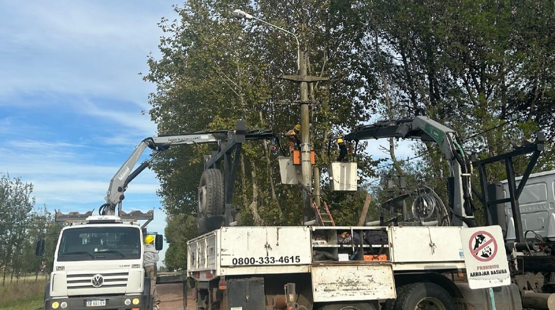 Cambiaron un transformador en Ibarra