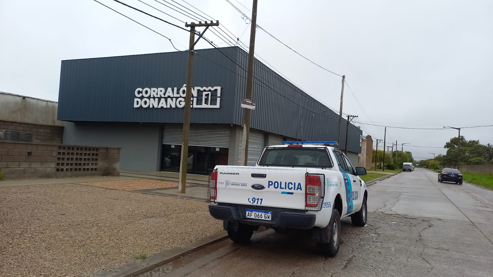 Robaron esta madrugada en Corralón Don Ángel