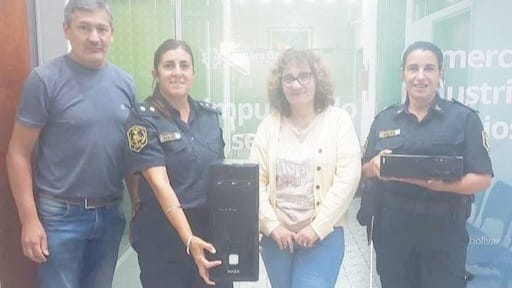 Donaron dos CPU a la Comisaría local