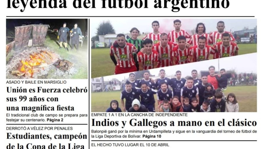 Descargá la edición del 6 de mayo