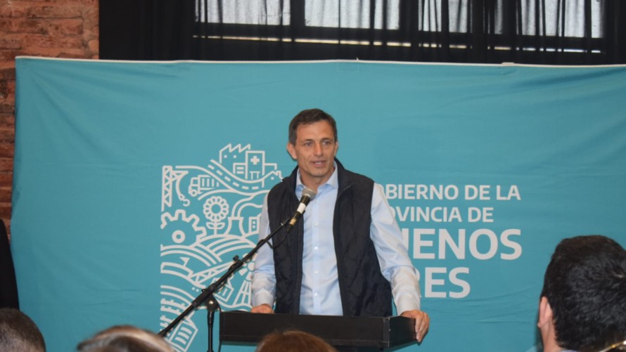 Pisano, Kicillof y Bucca inauguraron la obra de suministro de gas natural en Pirovano
