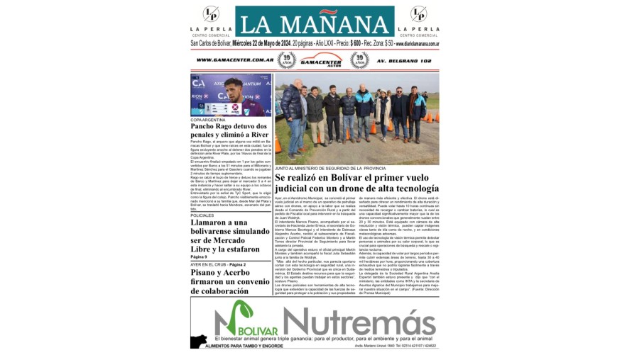 Descargá la edición del 22 de mayo