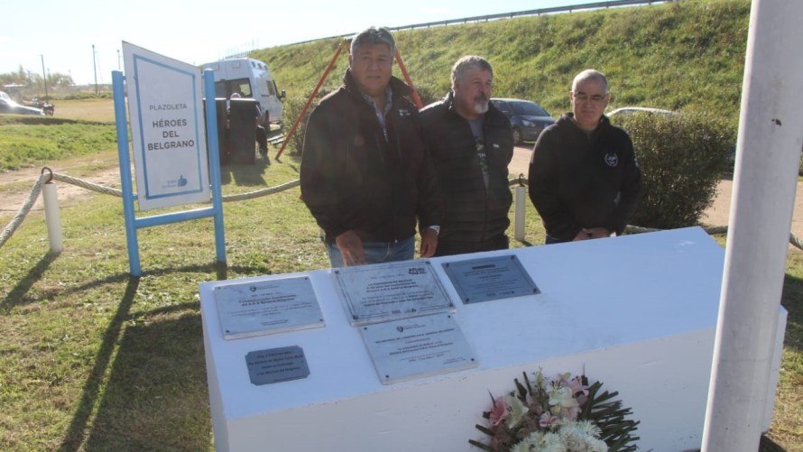 Se realizó el acto por el 42° aniversario del hundimiento del A.R.A. General Belgrano