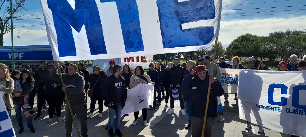Hubo movilización y acto por el Día del Trabajador