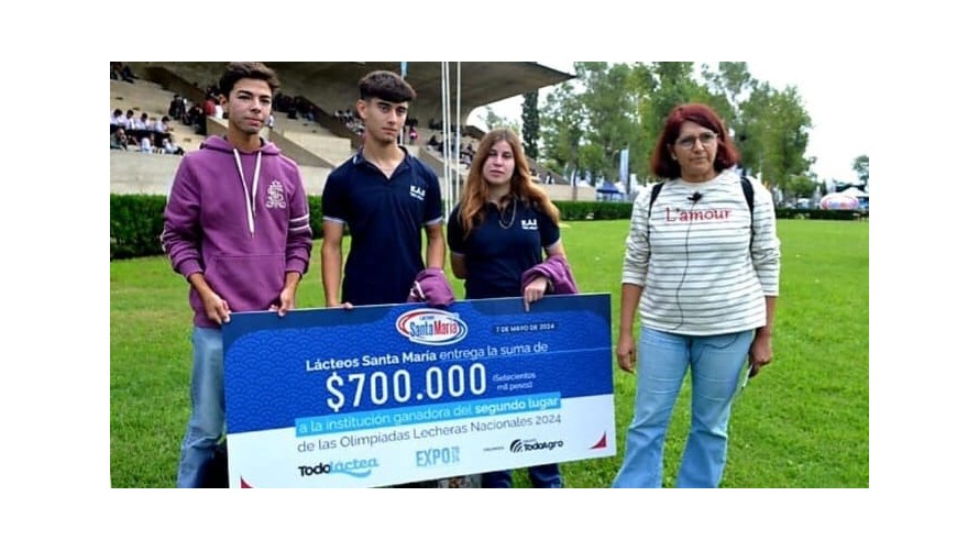 Dos bolivarenses obtuvieron el subcampeonato en las Olimpiadas Lecheras Nacionales