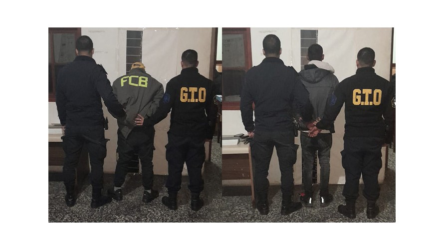 Detuvieron a los hermanos Palma por el robo de 35 mil dólares