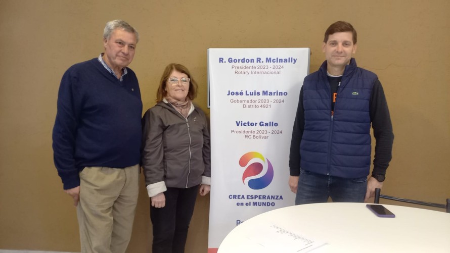 Rotary Club Bolívar distinguirá a personalidades de la ciudad
