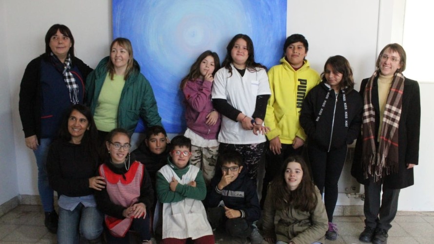 La Escuela N°501 y el Municipio presentaron el proyecto: “Sacá el aceite del medio”