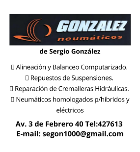 Neumaticos Gonzalez