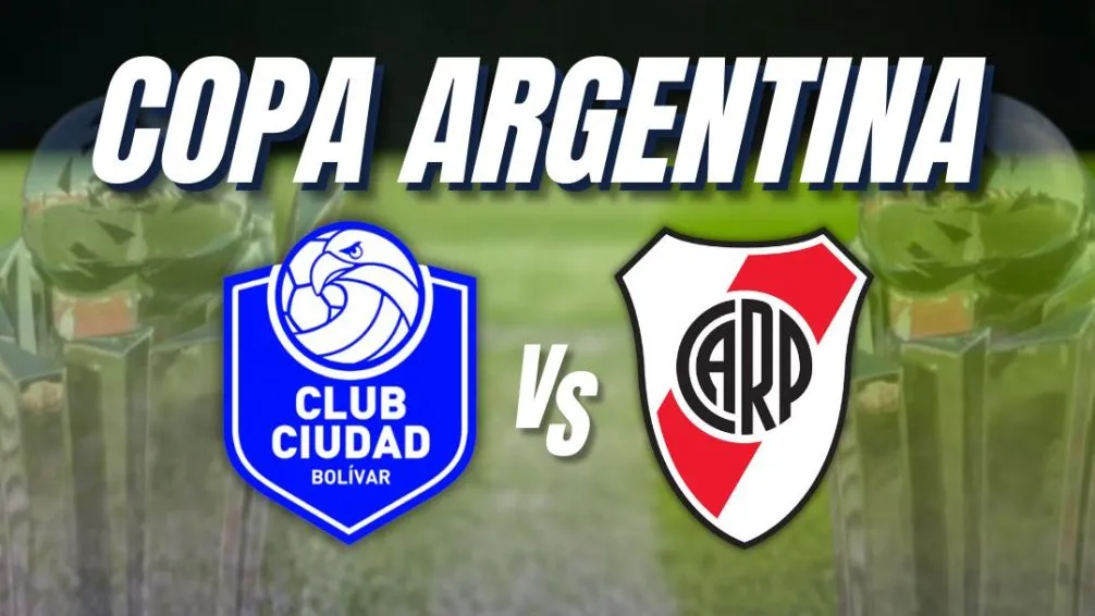 Ciudad de Bolívar vs. River Plate: horario y cómo ver EN VIVO el partido de Copa Argentina