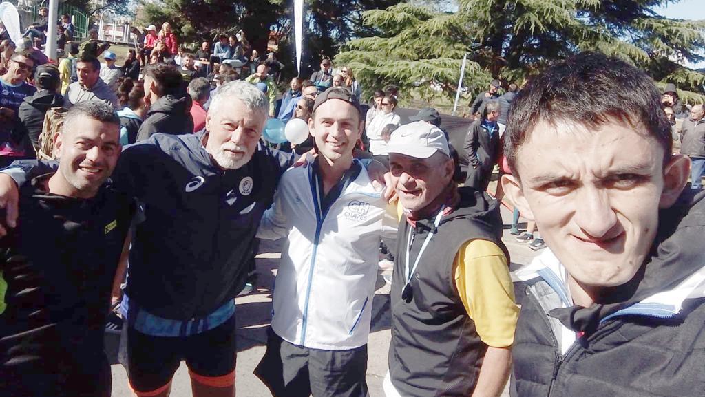 Cristian Gutiérrez, Roberto Poffo, Franco Canepare, Sergio Murgades y Lautaro Vivas.
