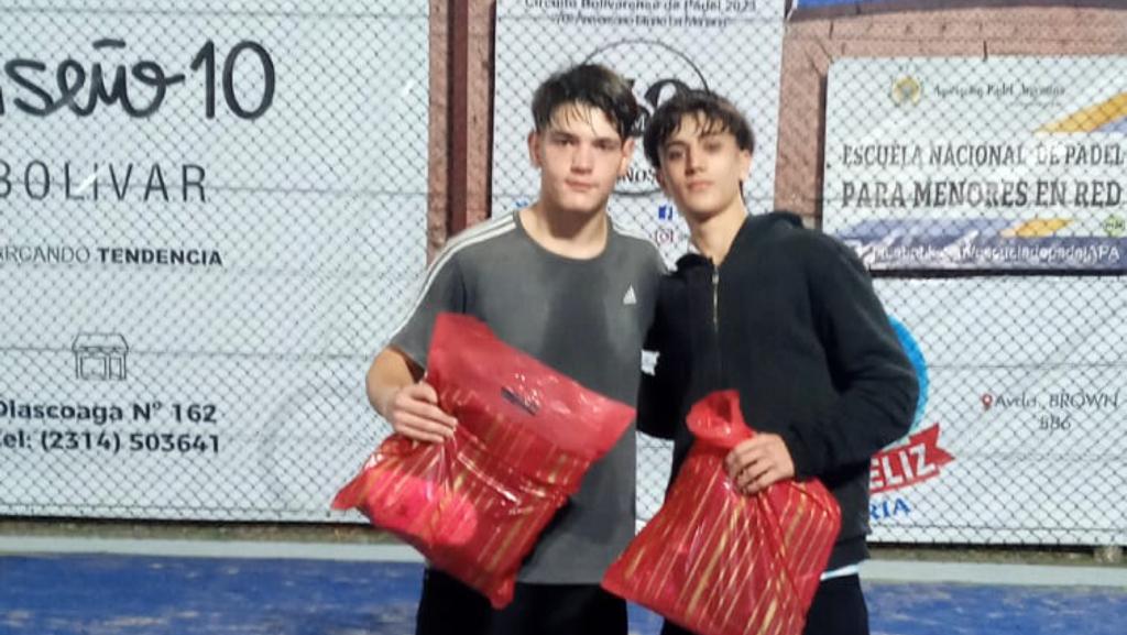 Theo Ruiz y Dino Ferrari, campeones en Octava B.